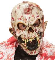 Maska latex krvavý Zombie - Karnevalové doplňky