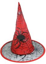 Klobouk čarodějnický pro dospělé - HALLOWEEN - 37 cm - Sety a části kostýmů pro děti