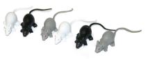 Myš 6 ks v sáčku - Halloween - Klobouky, helmy, čepice