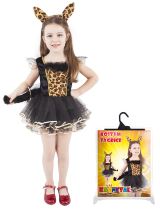 Kostým tygřice dětský vel. S - Karnevalové kostýmy pro děti