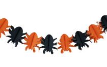 Girlanda papírová Halloween pavouk 4 m - Kostýmy dámské