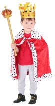 Plášť královský s hermelínem - Sety a části kostýmů pro děti