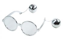 Párty brýle discokoule dospělé - Čelenky, věnce, spony, šperky