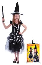 karnevalový kostým čarodějnice - netopýrka, vel. S - Sety a části kostýmů pro děti