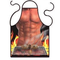 Zástěra Muž grill - BBQ - Karneval