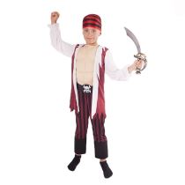 Kostým dětský pirát s šátkem vel.L - Sety a části kostýmů pro děti