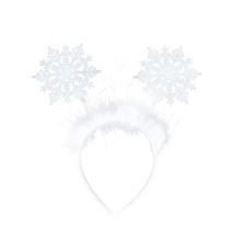 Čelenka sněhová vločka - vánoce - Vánoční doplňky
