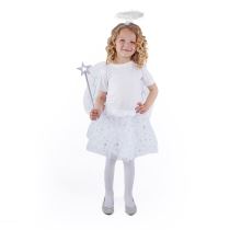 Dětská sada anděl - křídla a čelenka - 2 ks - vánoce - Kostýmy pro holky