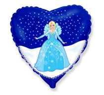 Balón folióvý 45 cm - Královna ledu ELSA - Frozen Ledové království - licence