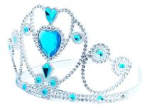 Korunka zimní království - princezna - Čelenky, věnce, spony, šperky