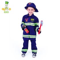 Dětský kostým hasič s českým potiskem vel.(M) EKO - Kostýmy pro kluky