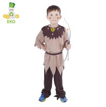 Dětský kostým indián s páskem vel. (S) EKO - Piloti a letušky