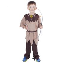 Dětský kostým indián s páskem - vel. (M) EKO