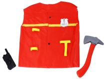 Plášť hasičský s doplňky dětský - Karnevalové kostýmy pro děti