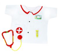 Plášť zdravotnický - sestřička - doktorka s doplňky dětský - Sety a části kostýmů pro děti