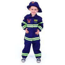Dětský kostým hasič s českým potiskem vel. (L) e-obal - Kostýmy pro kluky