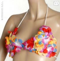 Havajská podprsenka květ - Hawaii - Kostýmy pro holky