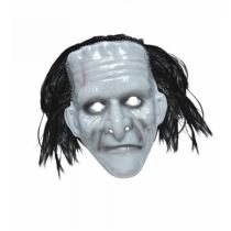 Mask PVC Monster s vlasy - Halloween - Masky, škrabošky