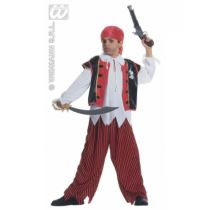 Kostým dětský Pirát ostrovní - 140cm - Karnevalové doplňky