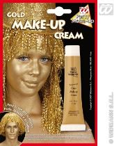 Make-up tuba zlatý - 28 ml - Karneval