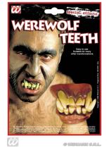 Zuby latex vlkodlak , upír - Nosy, uši, zuby, řasy