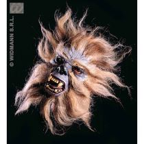 Opice maska s vlasy - Halloween 31/10