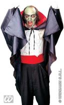 Plášť Drákula - vampír - upír - Halloween - Karnevalové masky, škrabošky