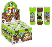 Bublifuk Minecraft - Pixel 55 ml - 1 ks - Bublifuky pro děti