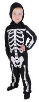 Karnevalový  kostým Skeleton 2 ks vel. M - Sety a části kostýmů pro děti