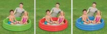 Nafukovací bazén - mix barev - 3 komory -102 cm x 28 cm - Léto, voda, pláž