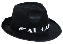 Klobouk Al Capone - mafián - gangster - dospělý - Karnevalové doplňky