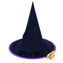 Klobouk čarodějnice - čaroděj - dětský - Halloween - Karnevalové doplňky