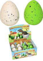 Dinosaurus rostoucí ve vejci - 1 ks - žertovinka - Gumové hračky
