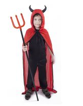 Kostým plášť čert dětský - Sety a části kostýmů pro dospělé