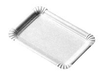 Tácek papírový - grill / BBQ - 25 ks - 13 x 20 cm - Příbor