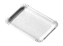 Tácek papírový - grill / BBQ - 25 ks - 16 x 23 cm - Příbor