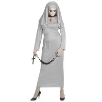 Kostým Mrtvá Jeptiška - sestra - vel.M - Halloween - Halloween kostýmy