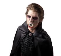 Sada Upír - Drakula - krev - vampír -3 ks - Halloween - Nosy, uši, zuby, řasy