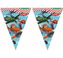 Girlanda LETADLA vlajky - 230 cm - Planes - licence
