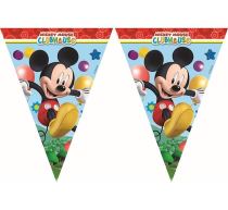 Girlanda myšák MICKEY MOUSE - vlajky - 230 cm - Mickey - Minnie mouse - licence
