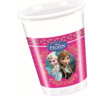 Kelímky Ledové Království - Frozen - 200 ml - 8 ks - Čelenky, věnce, spony, šperky
