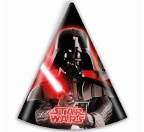 KLOBOUČKY STAR WARS - Hvězdné války - 6 ks - Star Wars - licence