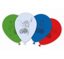 Latexové balónky AVENGERS - 28 cm - 8 ks - Disney licence