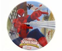 Talíře " Ultimate SPIDERMAN " 23 cm, 8 ks - Spiderman - licence