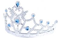 Korunka princezna zimní království - Čelenky, věnce, spony, šperky