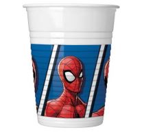 Plastový kelímek - SPIDERMAN - Team up - 200 ml - 8 ks - Spiderman - licence