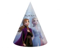 Papírové kloboučky Ledové království 2 - Frozen 2 - 6 ks - Dekorace