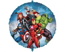 Balón foliový Avengers - kulatý - 46 cm - Párty program