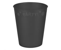 Plastový párty kelímek černý - Silvestr - 250 ml - 1 ks - Latex