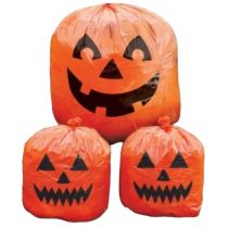 Dekorace dýně - pumpkin - sáčky - 3 ks - Halloween - Párty program